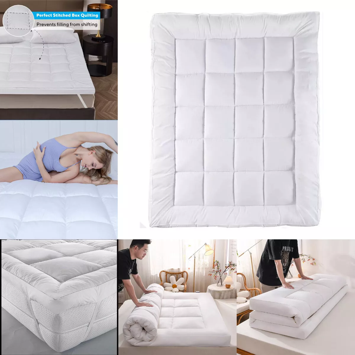 HOTEL QUALITY MATTRESS TOPPER 4INCH / 10CM TOPPERS